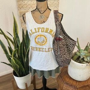 University of California Berkeley grey tank top